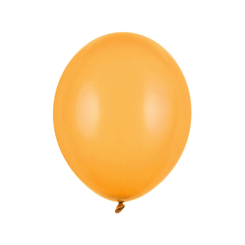 100 ballonnen - Ø 27cm - Pastel Honing