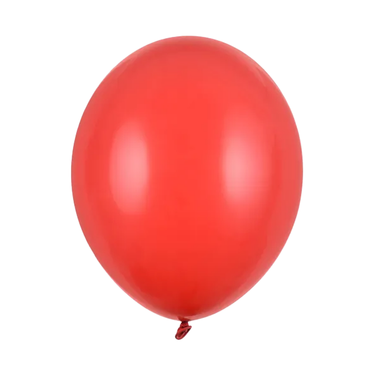 10 ballons de baudruche - Ø 30cm - Métallisé - Rouge