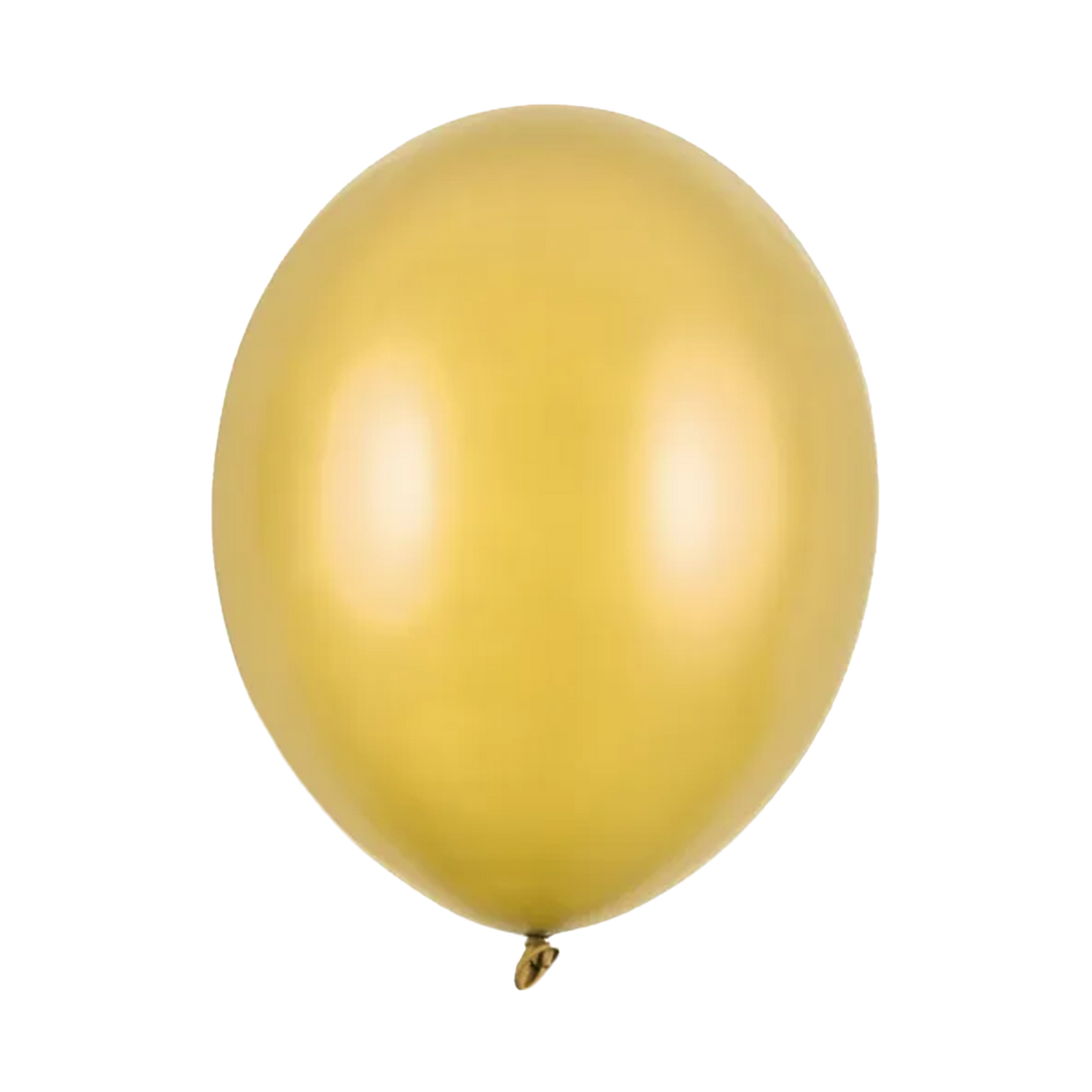 100 ballonnen - Ø 30cm - metallic - goud