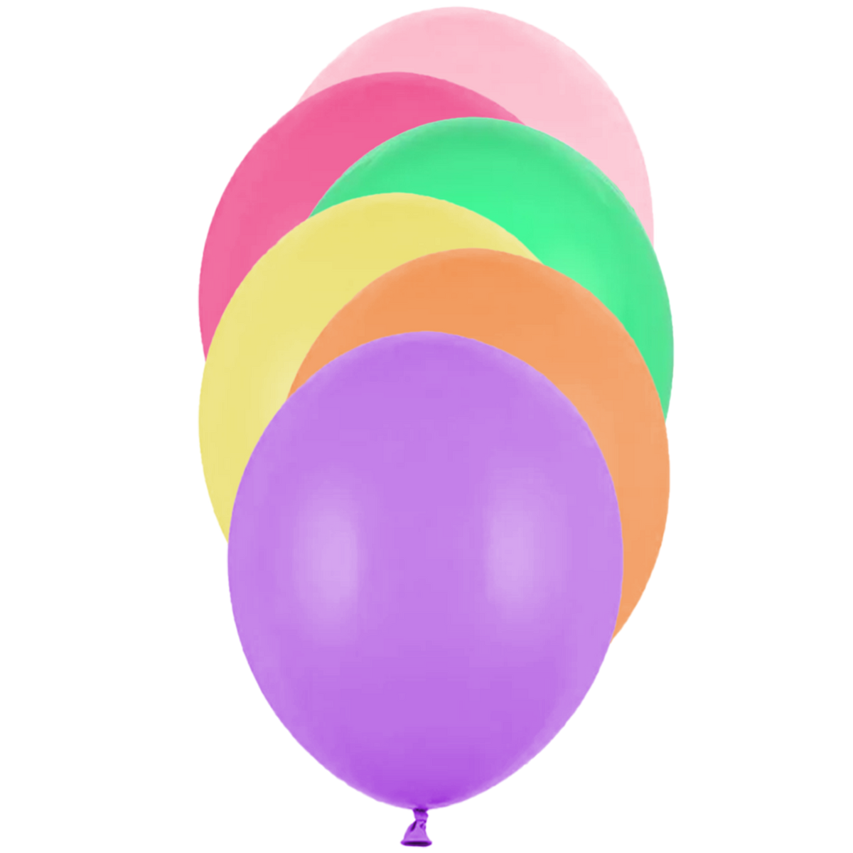 50 ballons de baudruche - Ø 30cm - Multicolore