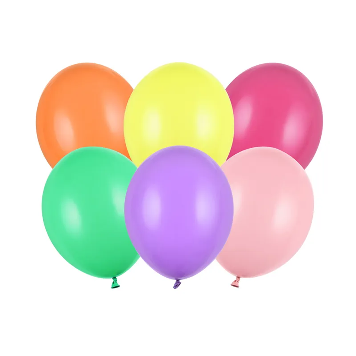 100 Ballons - Ø 30cm - Multicolore