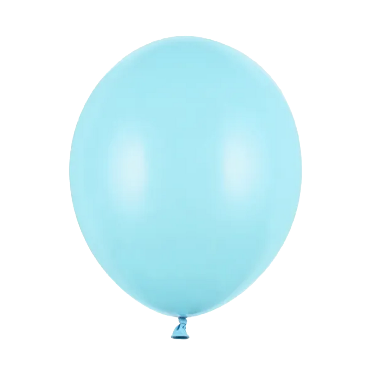 10 ballons - Ø 30cm - pastel - bleu clair