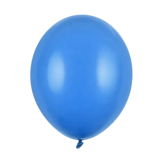 50 ballonnen - Ø 30cm - Pastel korenbloemblauw