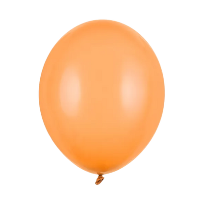 100 Ballons - Ø 30cm - Pastel - Orange