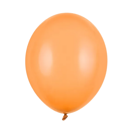 100 Ballons - Ø 30cm - Pastel - Orange