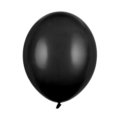 50 ballons de baudruche - Ø 30 cm - Noir