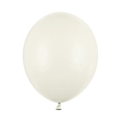 50 ballonnen - Ø 30cm - Pastel Licht Crème