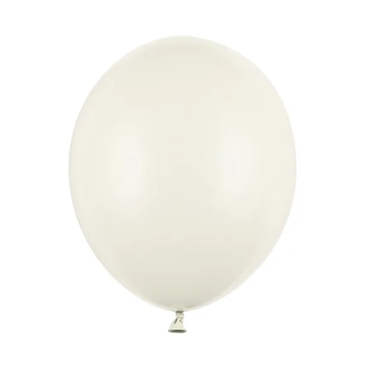 100 Ballonnen - Ø 30cm - Pastel Licht Crème