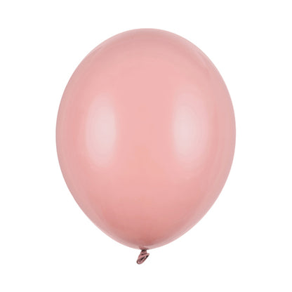 100 ballonnen - Ø 30cm - Pastel Dark Dusty Rose