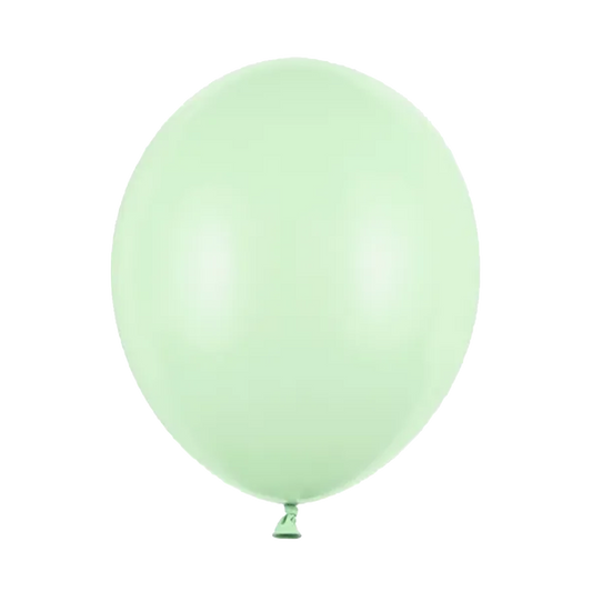 50 ballons - Ø 30cm - pastel - pistache
