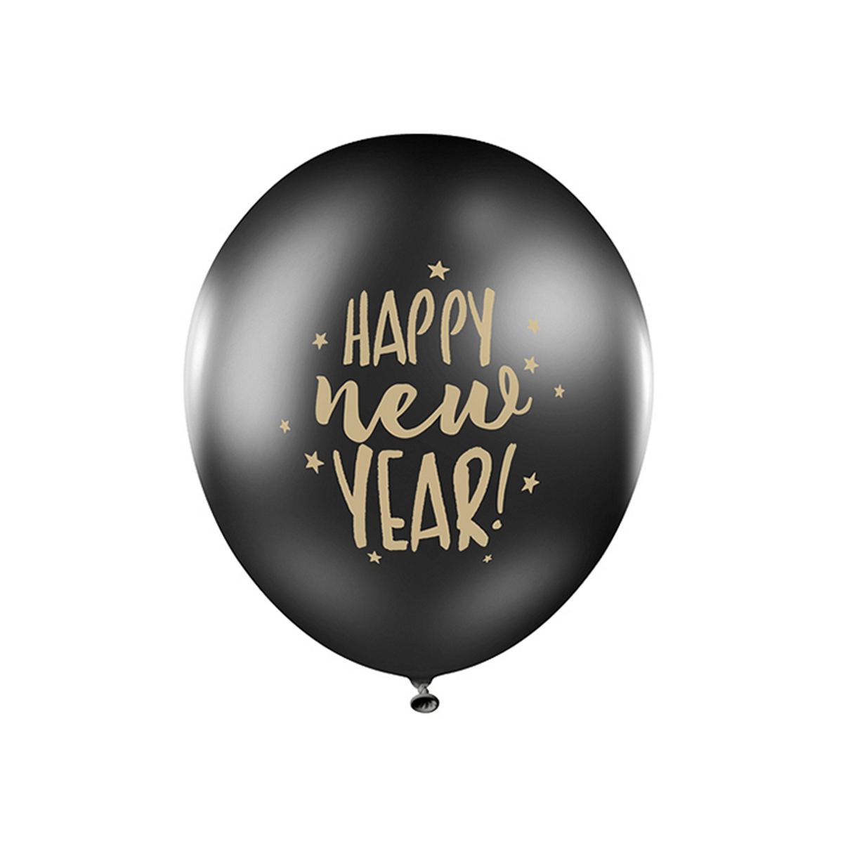 6 ballons à thème - Ø 30 cm - Happy New Year 2.0