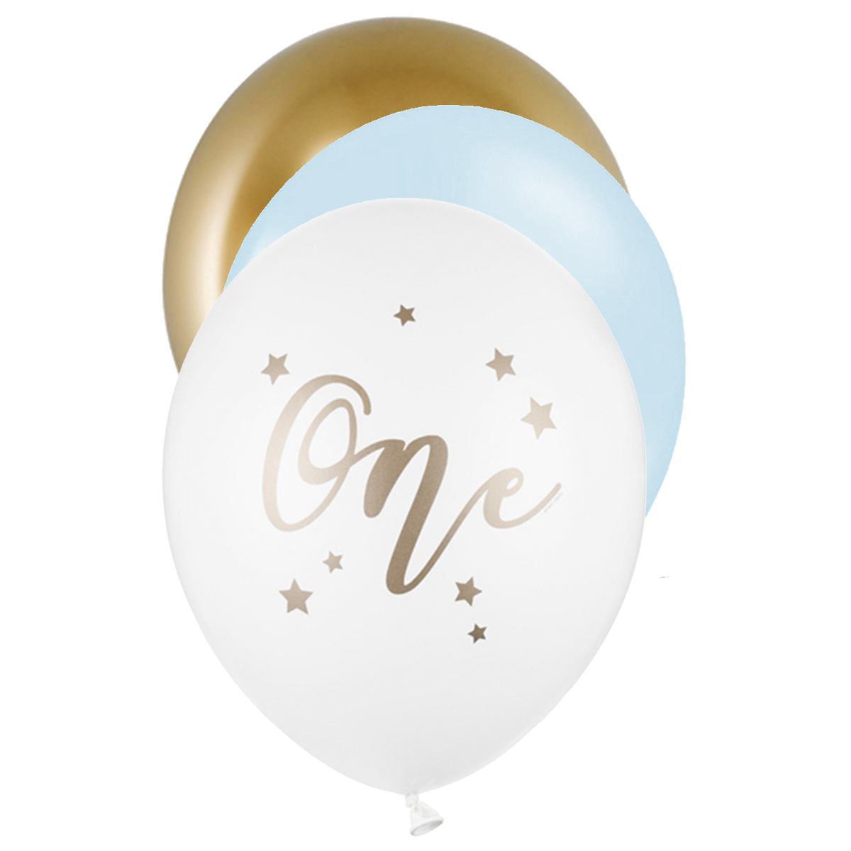 6 ballons à motifs - Ø 30cm - SET - ONE Boyish