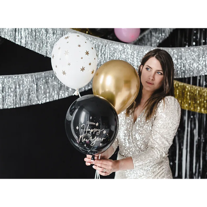 6 ballons à motifs - Ø 30cm - Mélange HNY