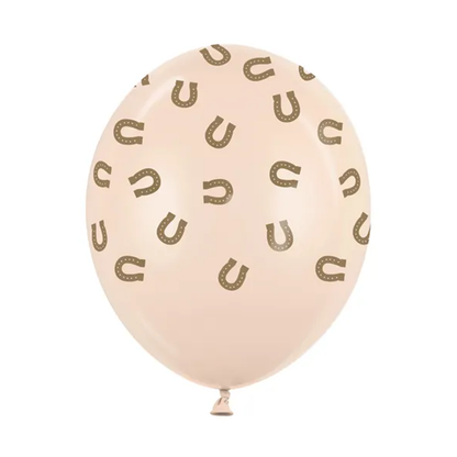 6 ballons imprimés - Ø 30cm - Horseparty