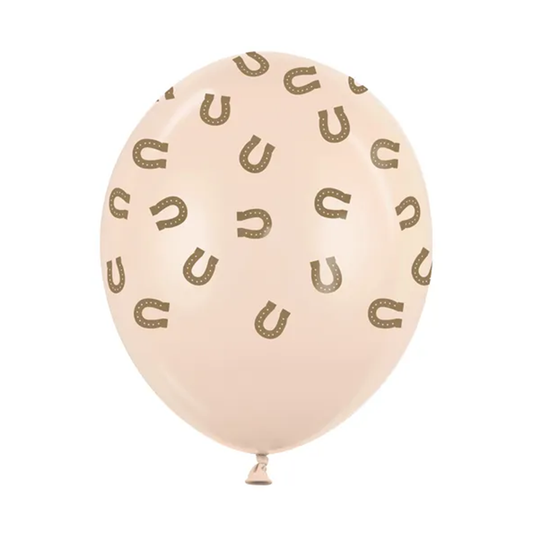 6 Motivballons - Ø 30cm - Horseparty
