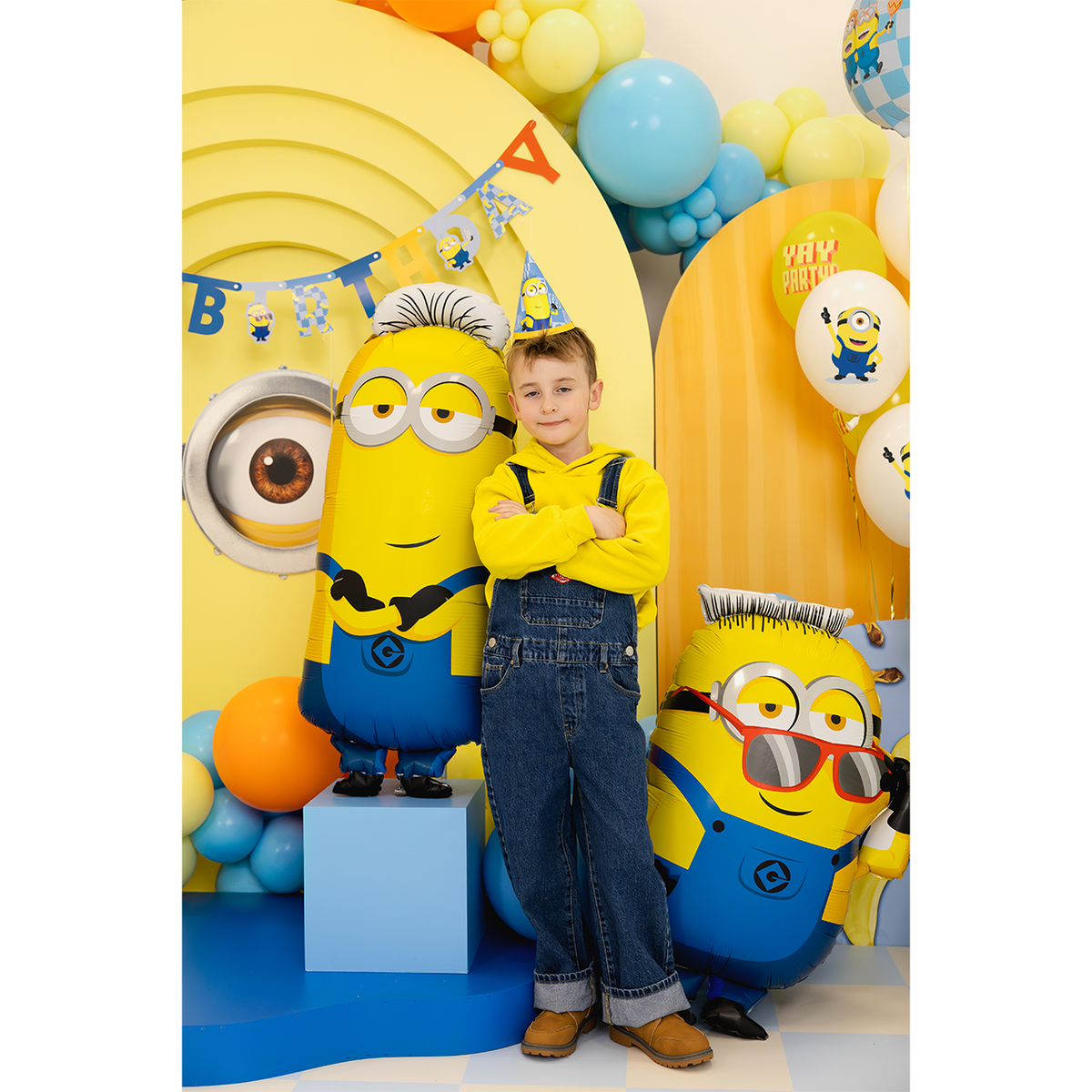 6 Folieballonnen - Minions - 30cm
