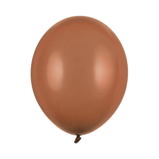 100 ballons de baudruche - Ø 30cm - Pastel Mocca