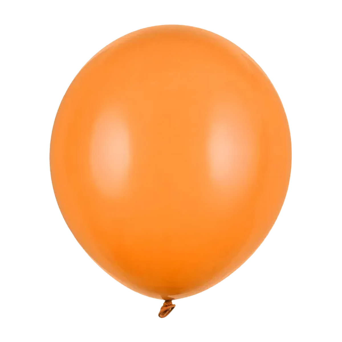 25 ballons de baudruche - Ø 43cm - Orange Mandarine Pastel