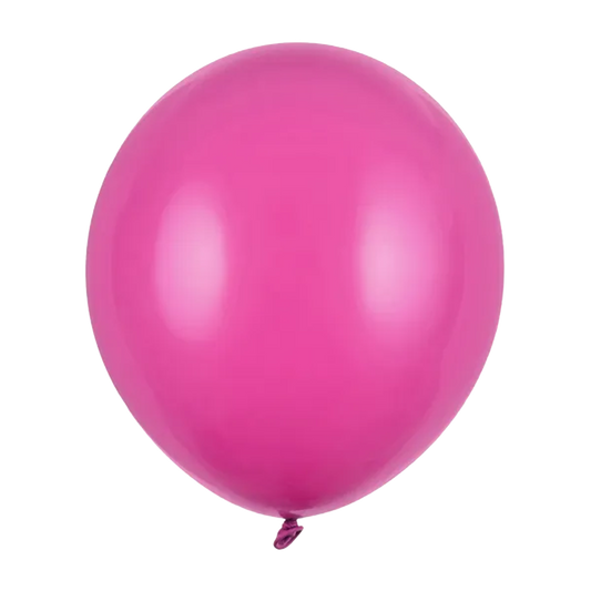 25 ballons de baudruche - Ø 43cm - Rose vif pastel