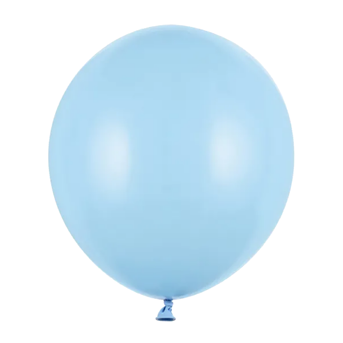 25 ballons - Ø 43cm - Bleu Bébé Pastel