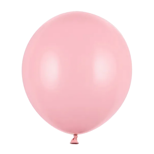 25 ballons de baudruche - Ø 43cm - Rose Bébé Pastel