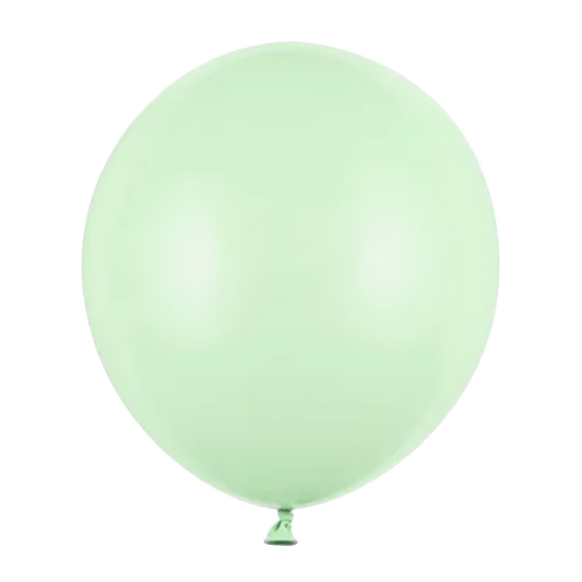 25 Ballons de baudruche - Ø 43cm - Pistache Pastel