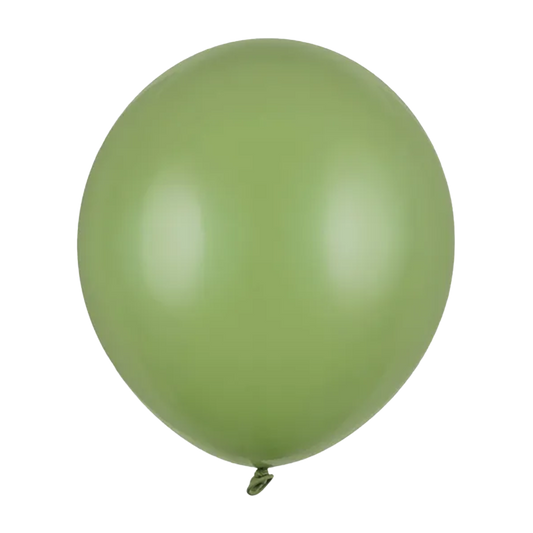 25 ballons de baudruche - Ø 43cm - Vert Romarin Pastel