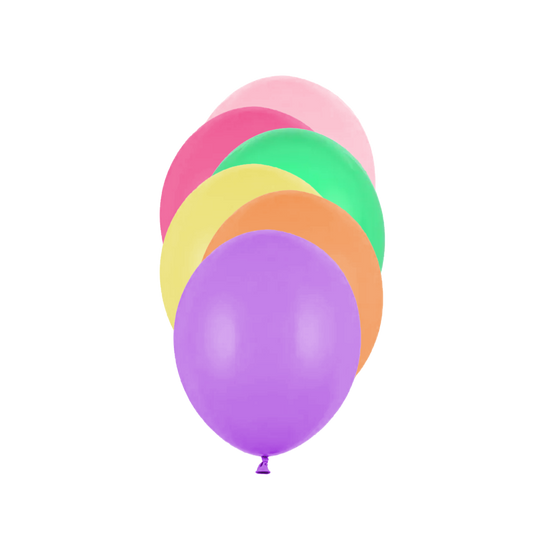 100 mini ballons - Ø 12cm - Multicolore