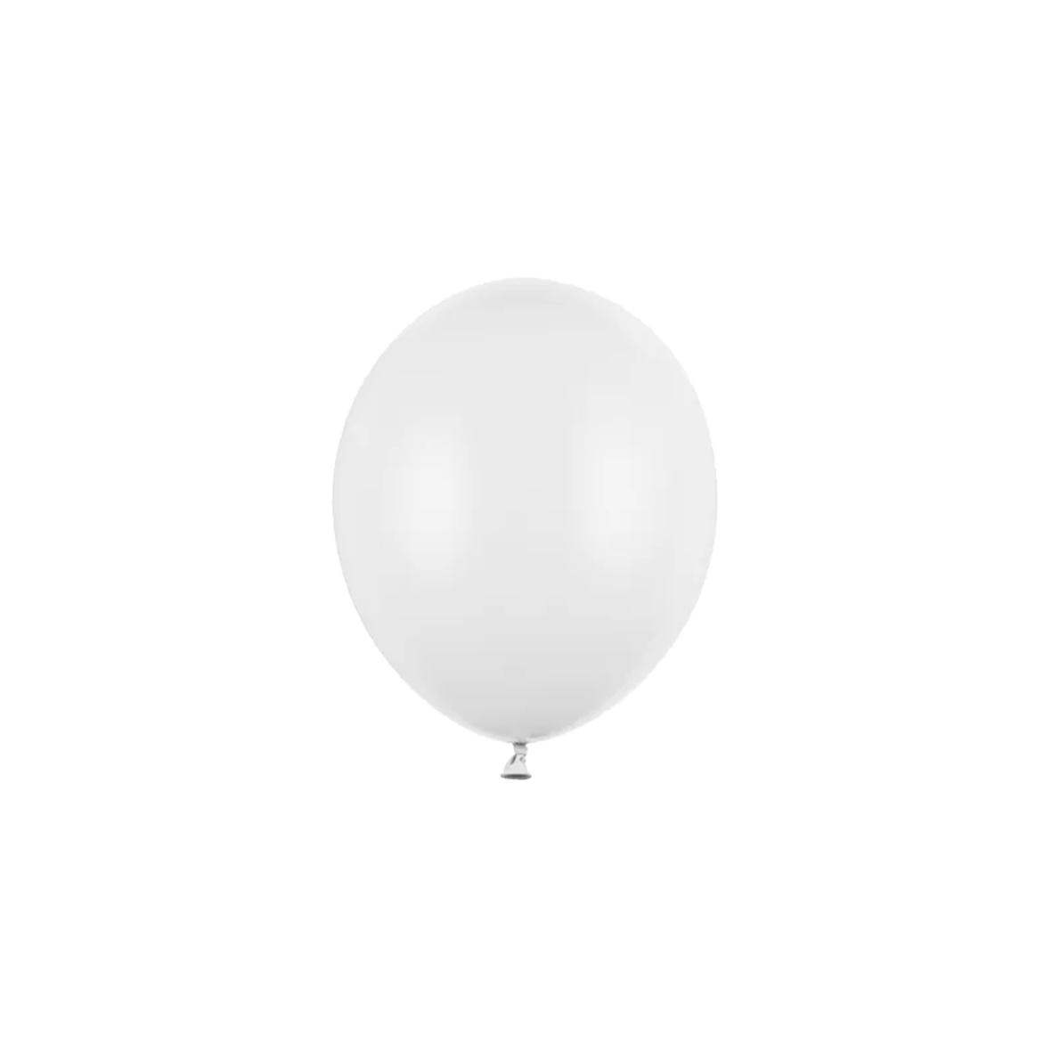 100 mini ballons - Ø 12cm - Blanc
