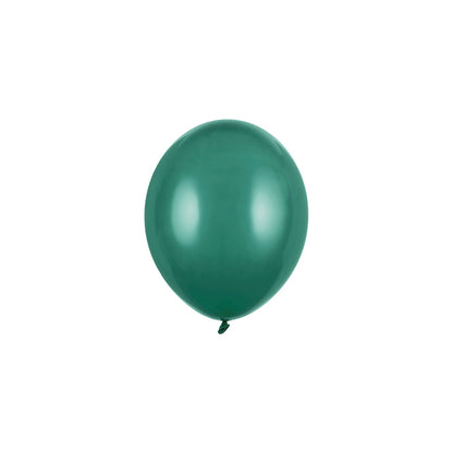 100 miniballonnen - Ø 12cm - Pastel Flesgroen