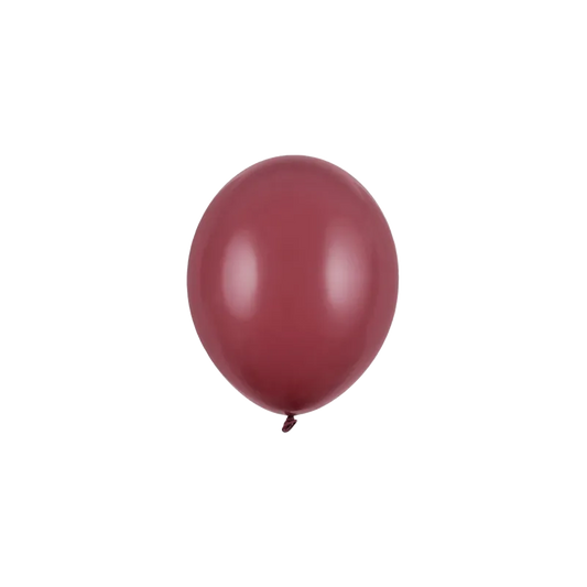 100 mini ballons - Ø 12cm - Prune Pastel