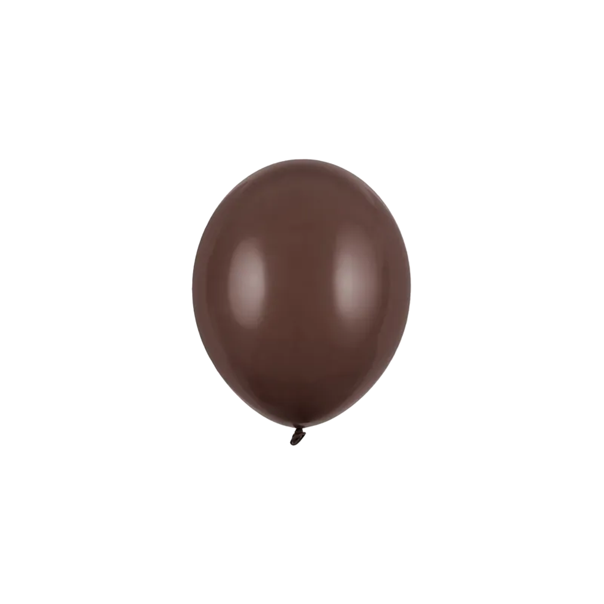 100 mini ballonnen - Ø 12cm - Bruin