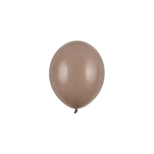 100 mini ballonnen - Ø 12cm - Cappuccino