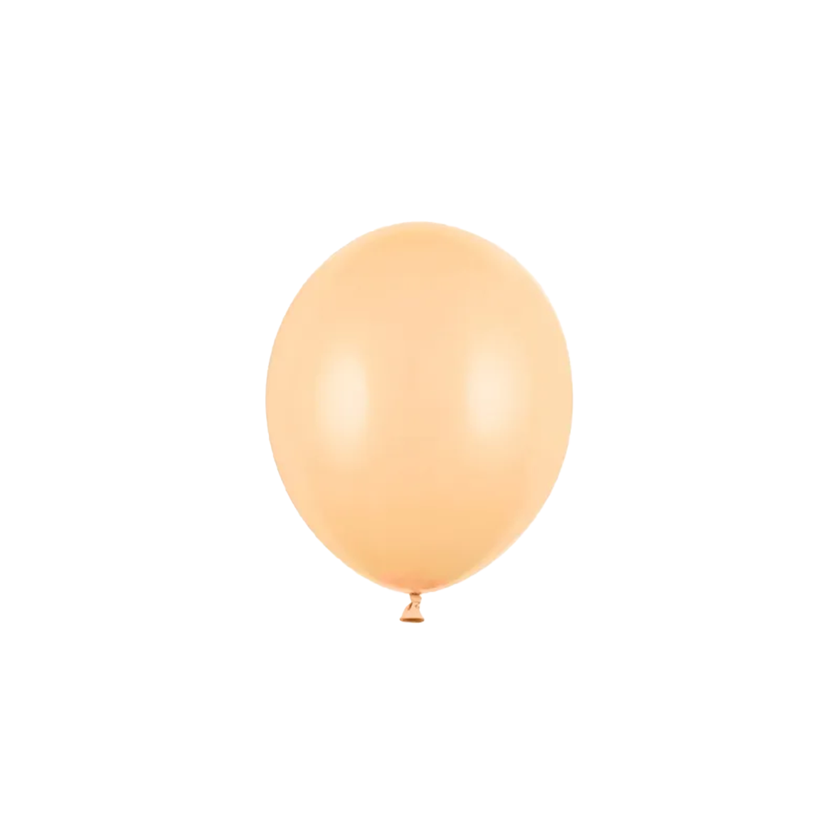 100 mini-ballons - Ø 12 cm - Pastel - Pêche