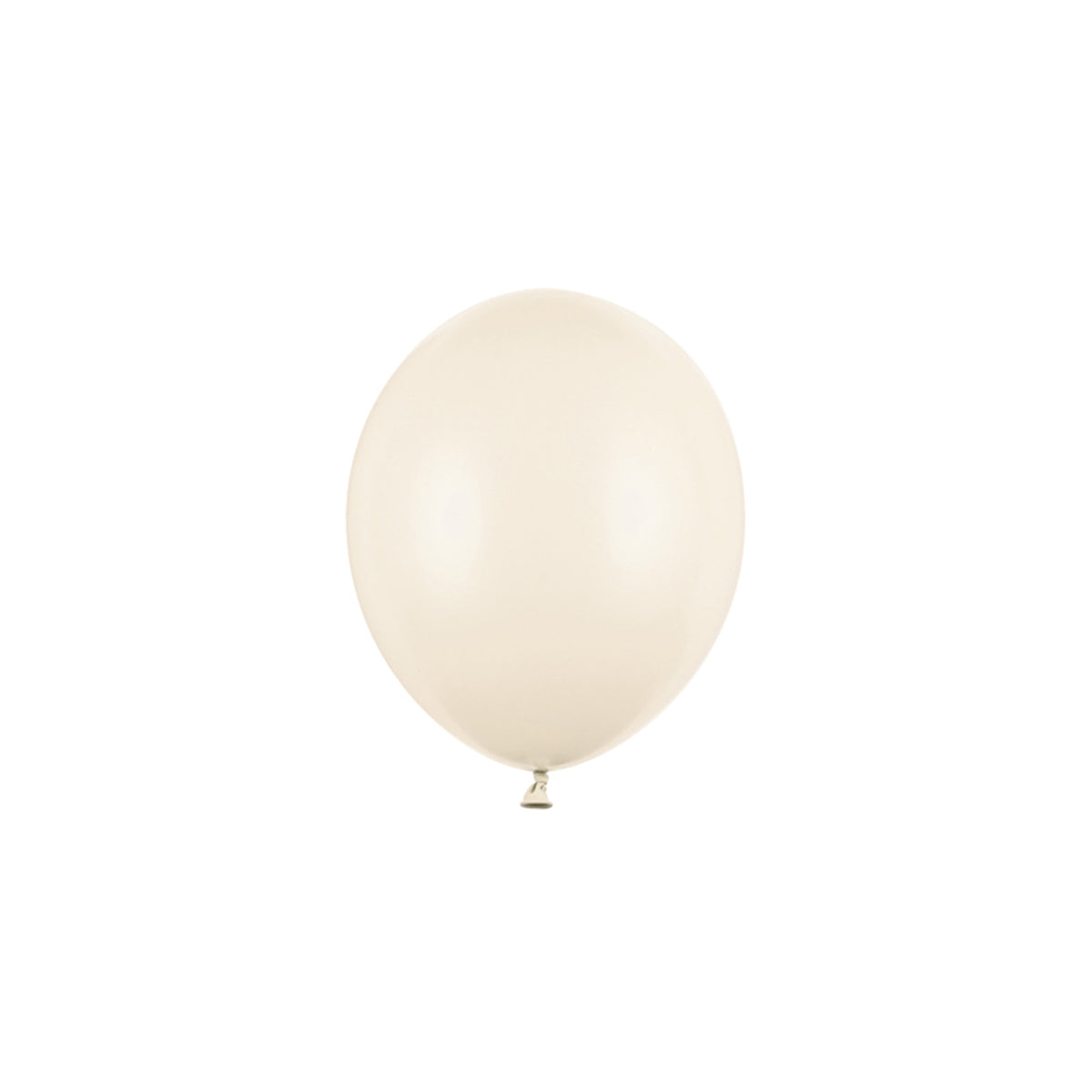 100 miniballonnen - Ø 12cm - Pastel Light Nude