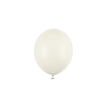 100 mini ballons - Ø 12cm - Crème