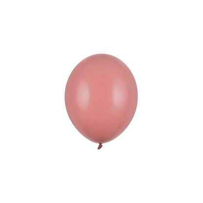 100 miniballonnen - Ø 12cm - Pastel Wild Rose