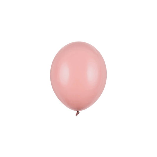 100 mini-ballons - Ø 12cm - Rose foncé poussiéreux