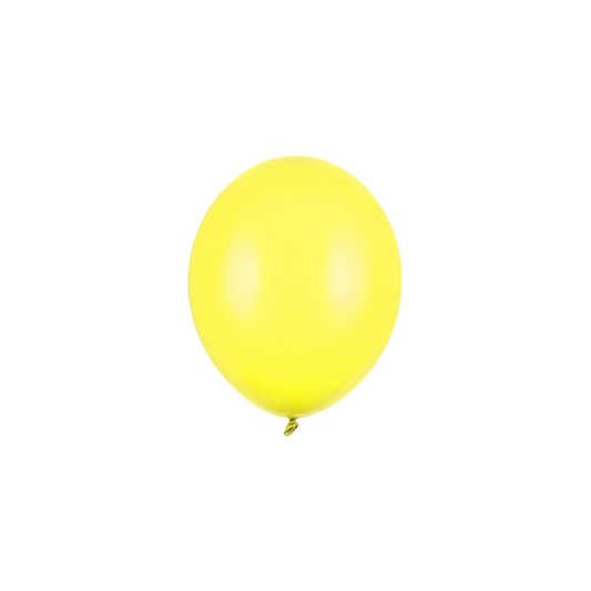 100 mini-ballons – Ø 12 cm – Jaune