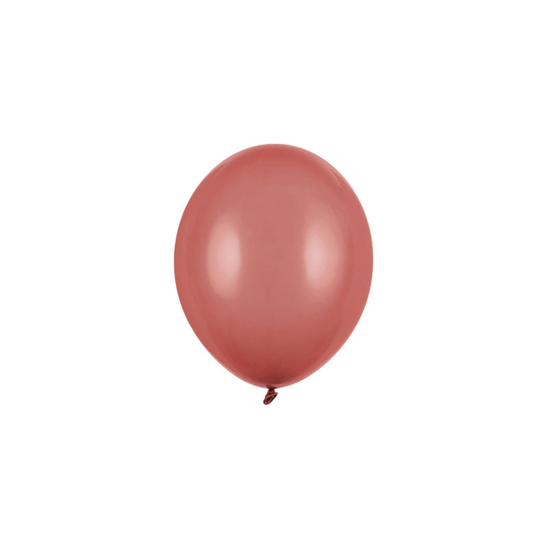 100 mini-ballons - Ø 12 cm - Pastel lie de vin