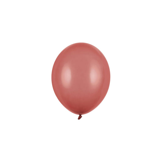100 mini-ballons - Ø 12 cm - Pastel lie de vin