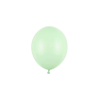 100 mini-ballons - Ø 12 cm - Pastel - Pistache