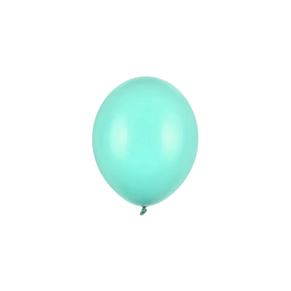 100 mini-ballons - Ø 12cm - Pastel - Menthe
