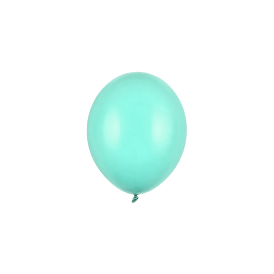 100 mini-ballons - Ø 12cm - Pastel - Menthe