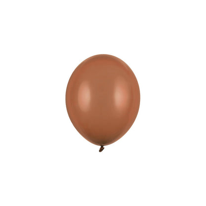 100 mini-ballons - Ø 12 cm - Moka pastel