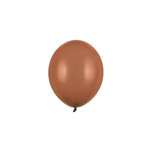 100 mini-ballons - Ø 12 cm - Moka pastel