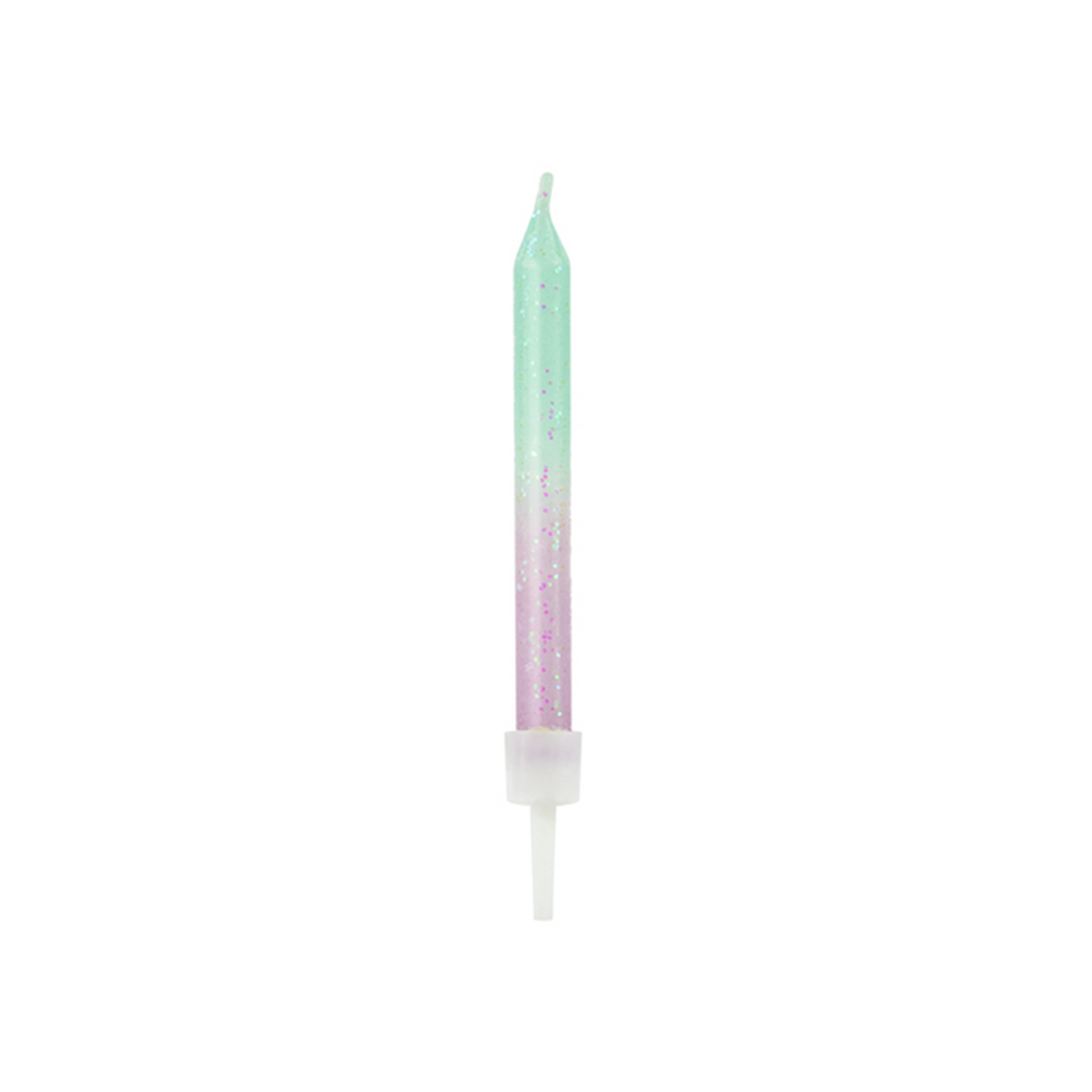 20 bougies d'anniversaire avec support - Ombre