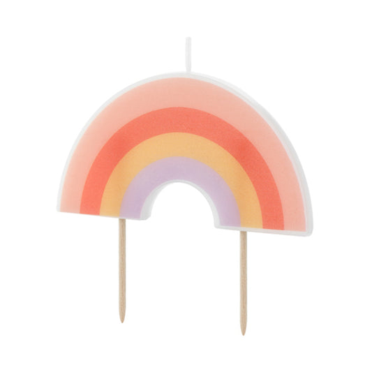 1 Taartkaars - Regenboog