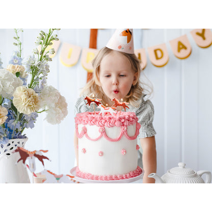 3 Taartkaarsjes - Horse Birthday