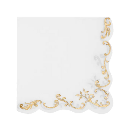 12 servetten - 33 cm - ornament